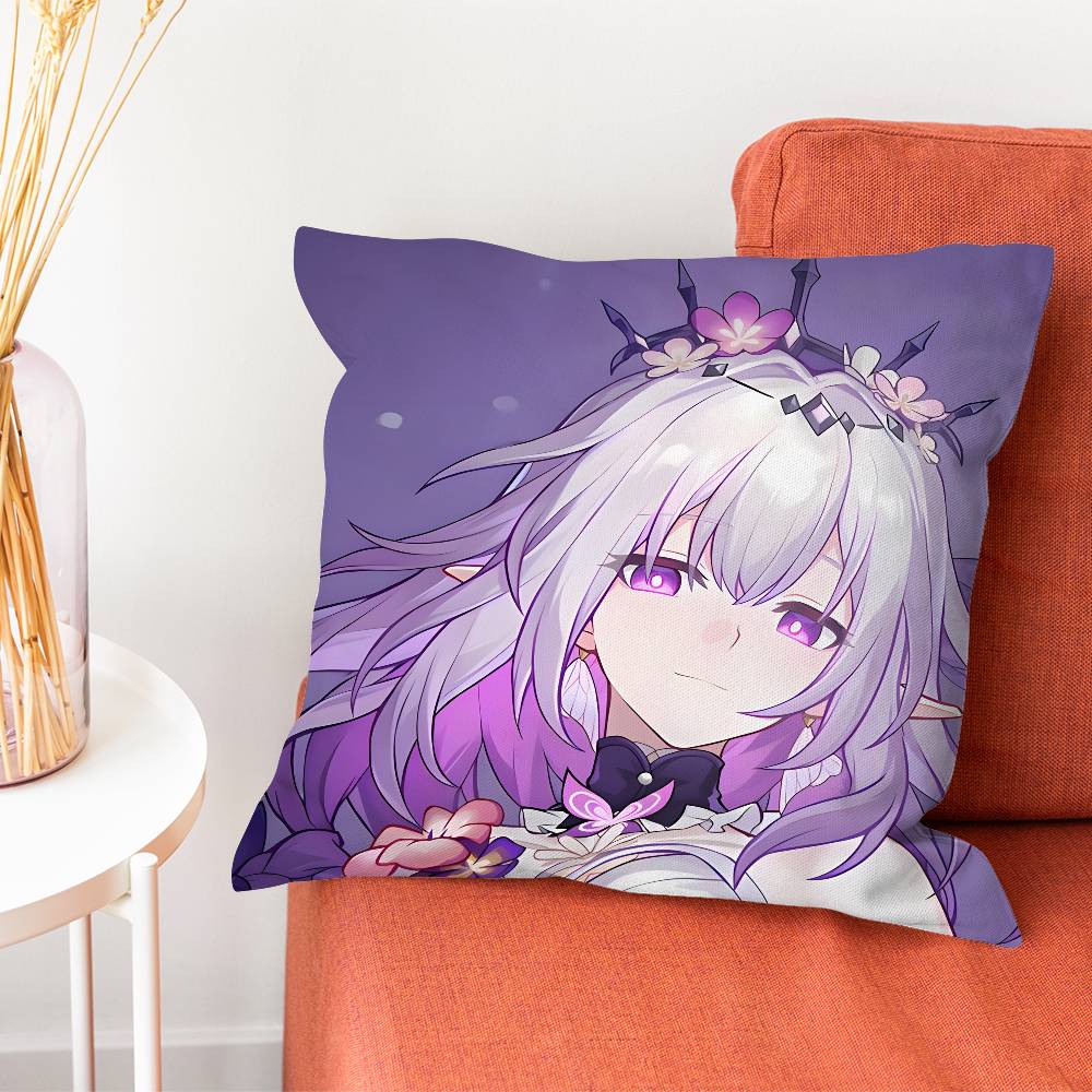 Castorice HHonkai Star Rail HSR Pillowcase Pillows for Sofa Cover Decoration Home Decor Items Luxury Covers Cushion Cushions