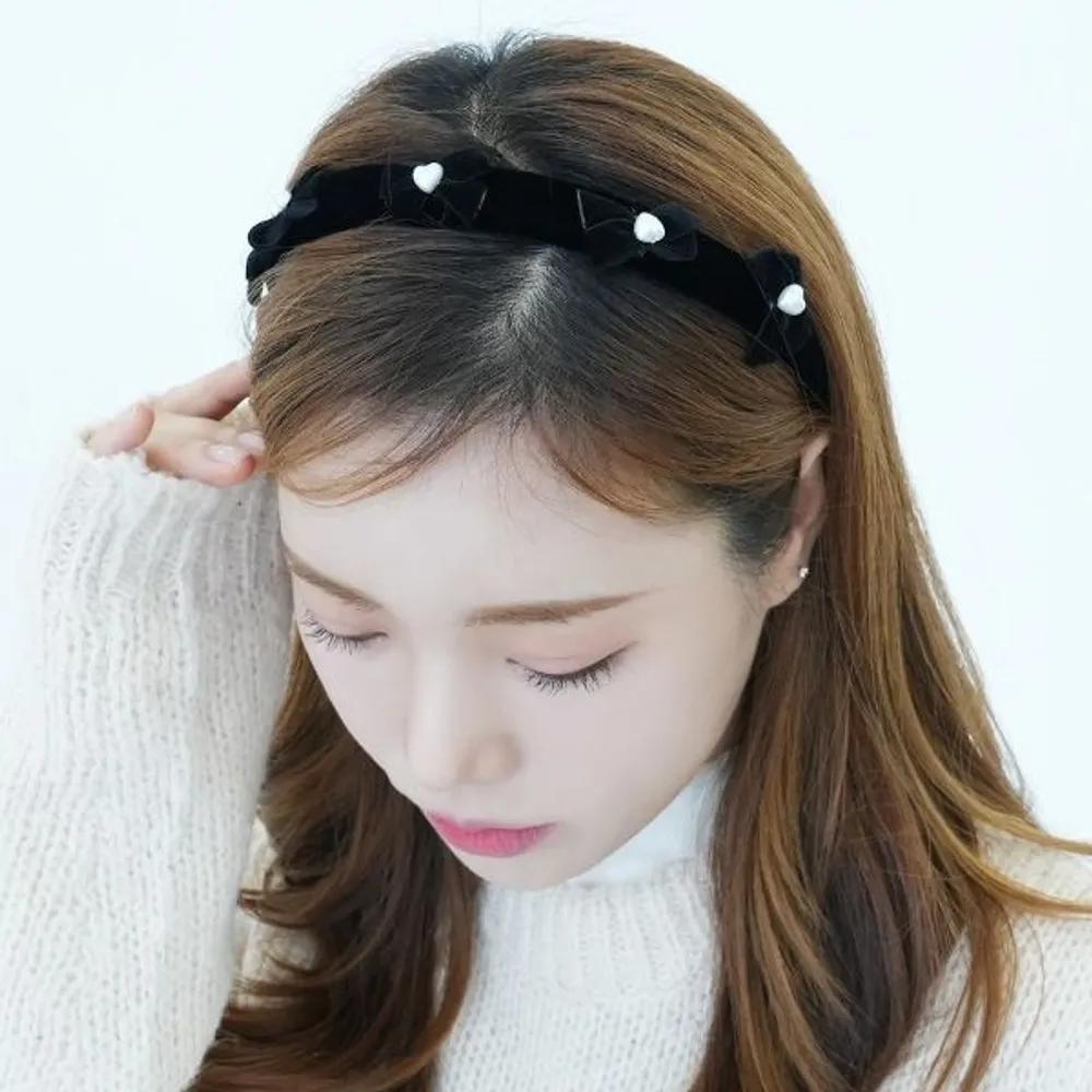 Petit Ribbon Velvet Hairband (22HB069) black