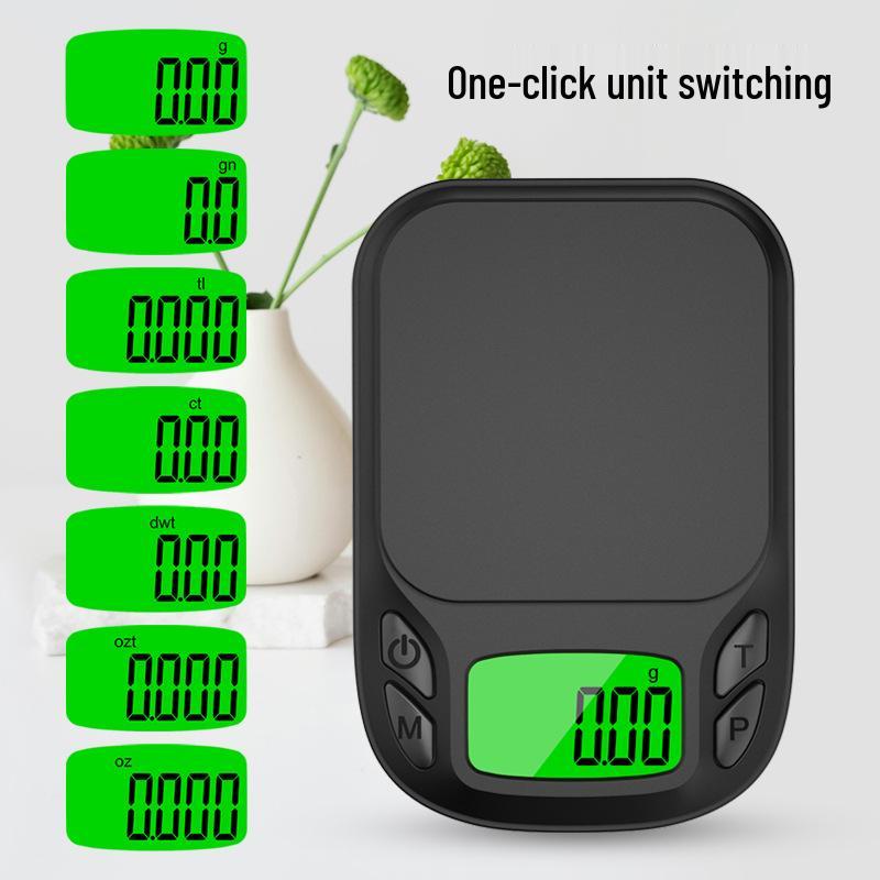 Portable High-Precision Mini Electronic Scale for Powder and Jewelry