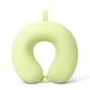 Summer U-Shaped Ice Silk Cool Travel Neck Pillow: Breathable, Portable Nap Support Souvenir
