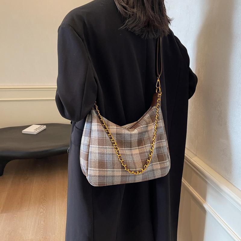 Backpack Rhombus Premium Versatile Shoulder Messenger Bag 2025 New Women's Commuter Bag