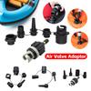 Air Valve Conversion Head with Air Valve Nozzles Paddleboard Pump Adapter for Inflatable Boat Stand-Up Paddleboard Bed