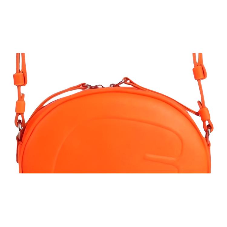 Maison Margiela Iconic Four Stitch Adjustable Shoulder Strap Lambskin Crossbody Bag Small Women bags Orange SB3WG0013P4768T3159