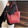 Large Capacity Women's Spring and Summer New Commuter Shoulder Bag Casual Fashion Portable Tote Bucket Bag