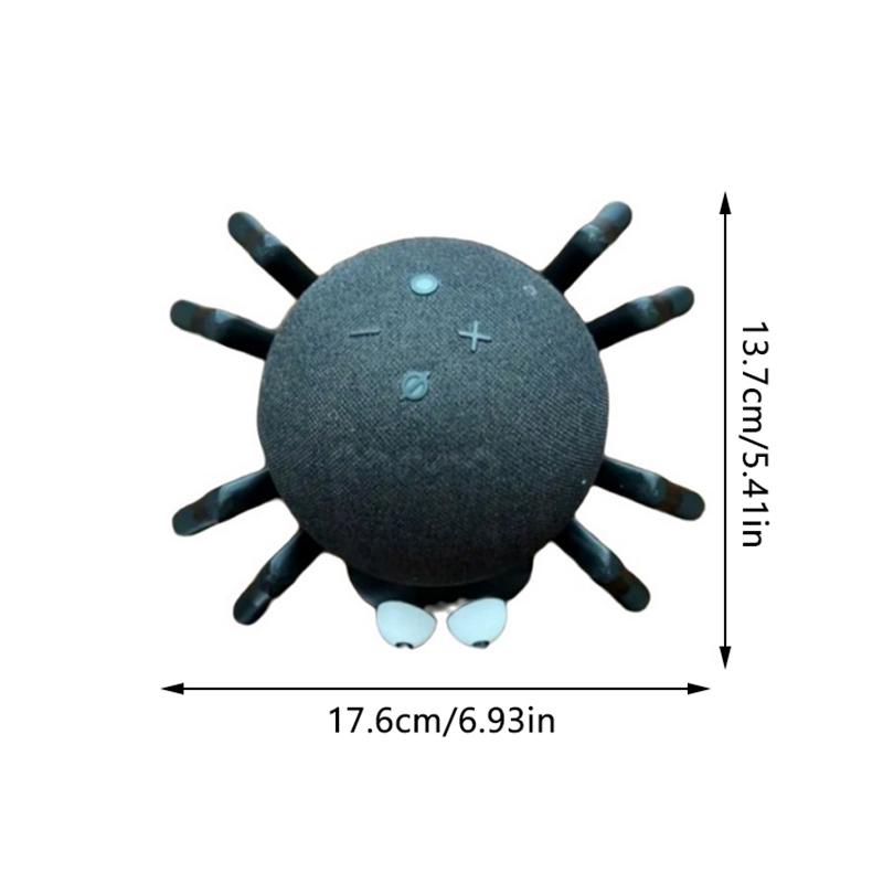 3D Printing Sturdy And Durable Spider Shaped Stand For Alexa Echo Dot 4Th / 5Th Gen Holder Halloween Spider Shape Holder