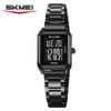 Skmei SKMEI Golden Digital Watch Men Women Watches Luxury Gold Wrist Watches Stainless Steel Female Male Clock Relogio Masculino 2493