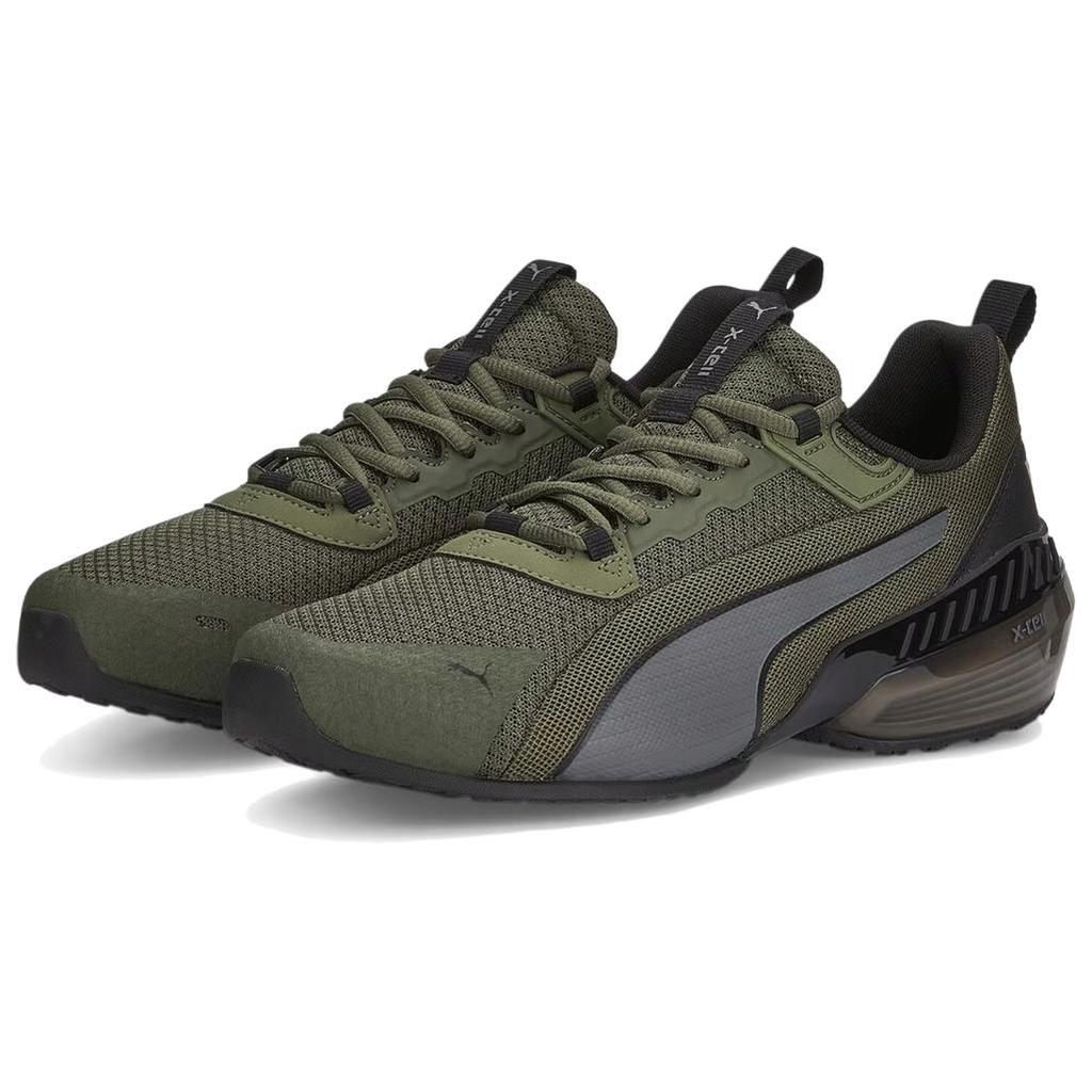 Puma X-Cell Uprise Pohodlné bežecké topánky Pánske tenisky Zelené 376145-14