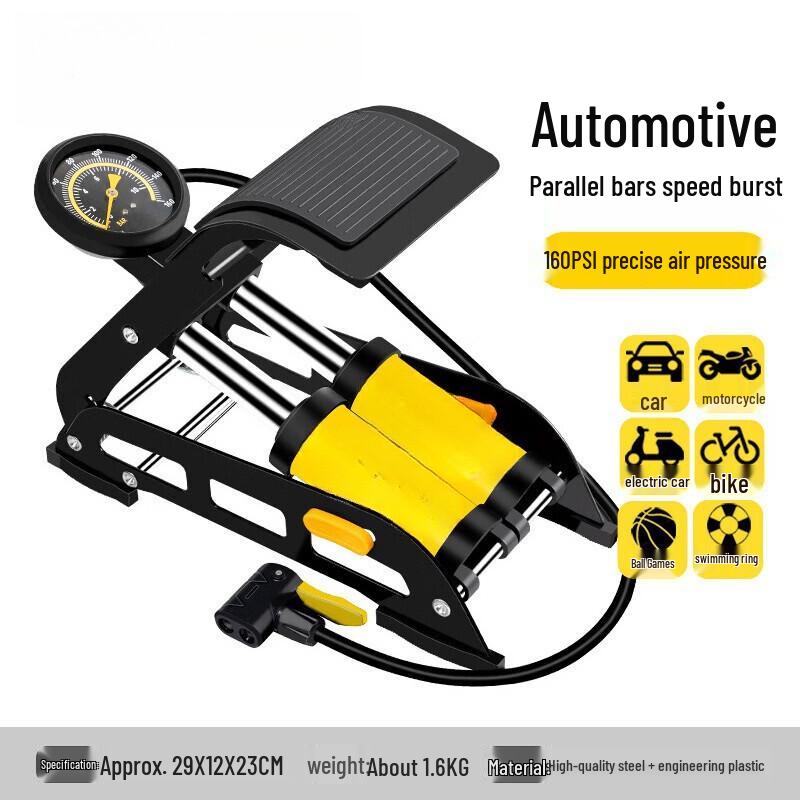 Multi-purpose Vehicle & Bike High-Pressure Air Pump