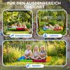 Nest Swing Height-Adjustable Hanging Swing Up To 300kg with Adjustable Ropes for 3-8 Years 148x77x180 Cm Multicolor
