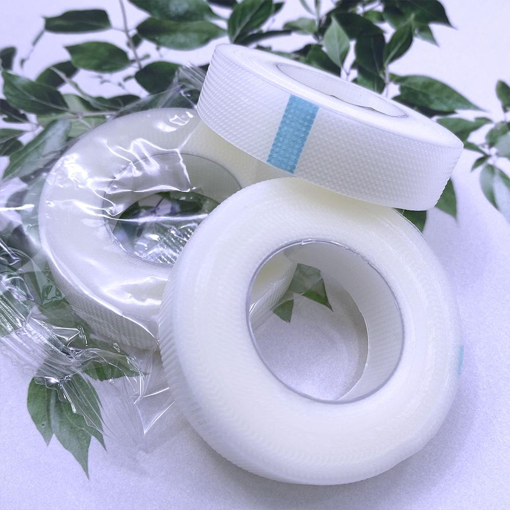 20 Rolls Eyelash Tape PE Eyelash Extension Paper Tape Breathable PE Adhesive Patches Under Eye Pad Grafting Tapes Wholesale