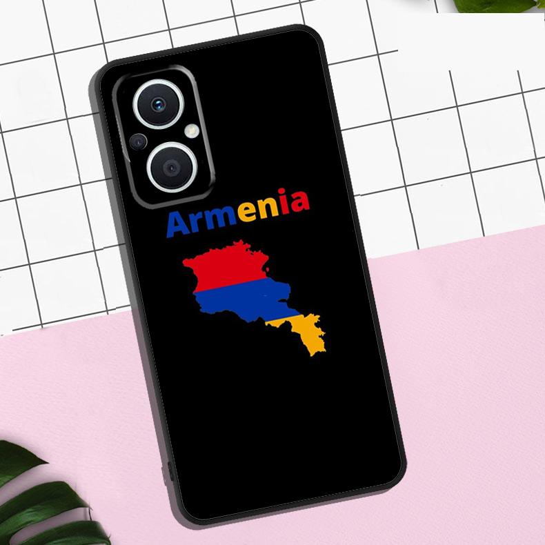 Armenia Armenian Flag Case For OPPO Reno 13F 13 12 12F 11 11F 8T 7 8 10 Pro OPPO Find X8 Pro X6 X3 X5 Lite Cover