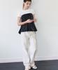 Alkialka Wide Cotton Pants (Ivory)