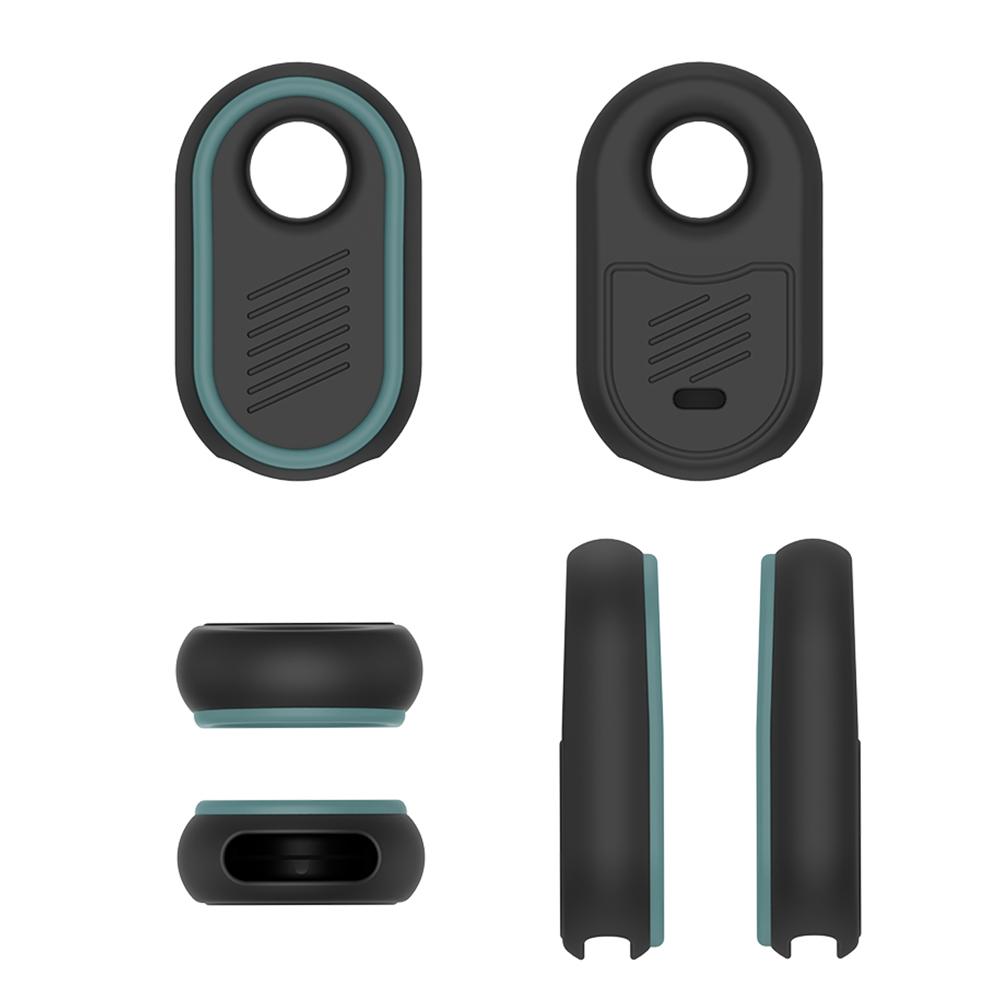 Silicone Anti-Drop Case with Keychain for Galaxy SmartTag2 Shockproof Washable and Luminous Design Available in Multiple Colors