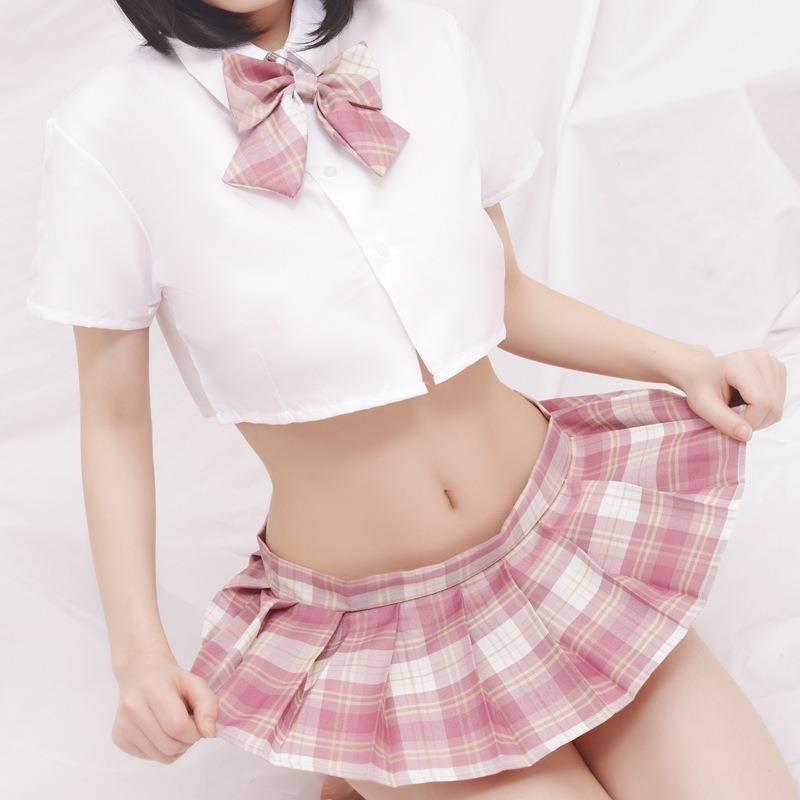 Lingerie College Dress Sexy J Seduction Hot Pleated Skirt Secretary Skirt Cosplay Nightclub Dress