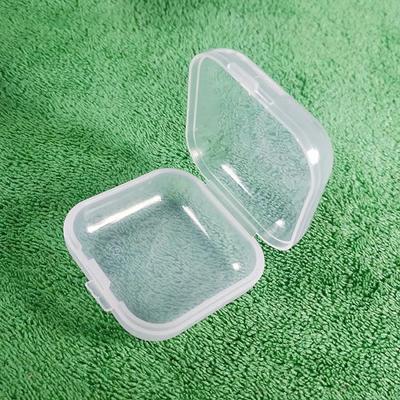 Mini Clear Storage Box for Jewelry, Rings, Earrings, Earbuds & Small Accessories