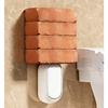 Toilet Brush with 16 Refill 43cm Long Handle Toilet Brush with Wall Mounted Holder 360° Deep Cleaning Toilets Scrubber Kit for Bathtub Sink Tile Wash