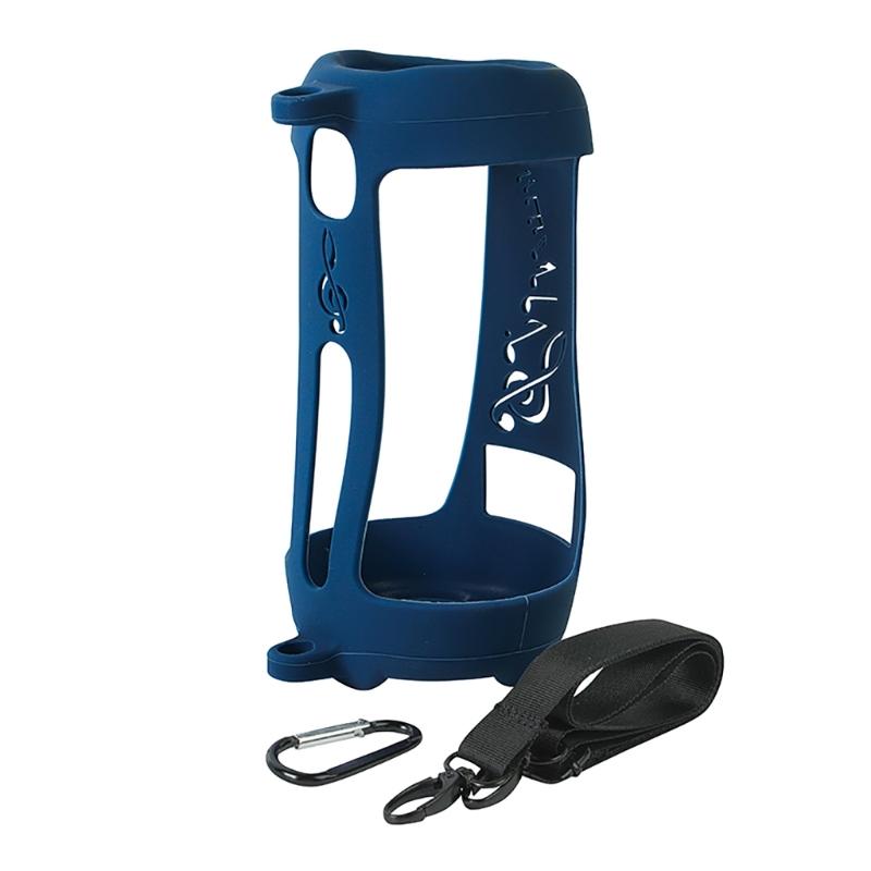 

Portable Shells Carrying Cases for Pulse 5 Wireless Speaker Protective Shells Sweatproof Holder with Shoulder Strap темно-синього кольору