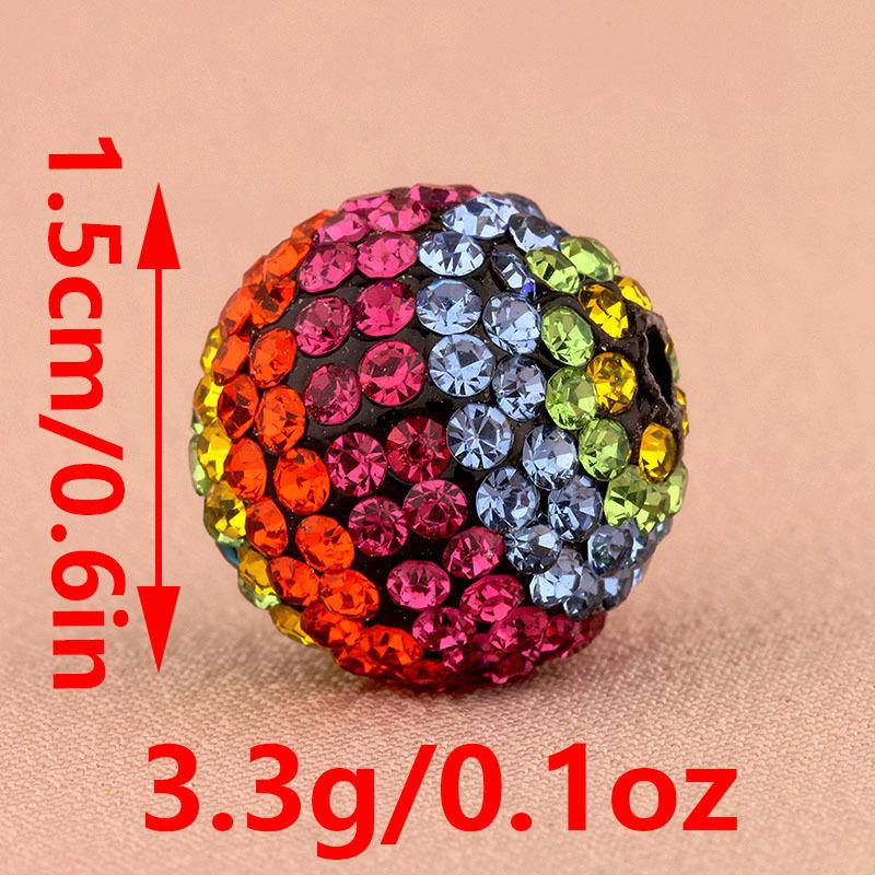 Gradient Polymer Clay Sugar Beads - Square, Diamond Ball, DIY Jewelry Accessories