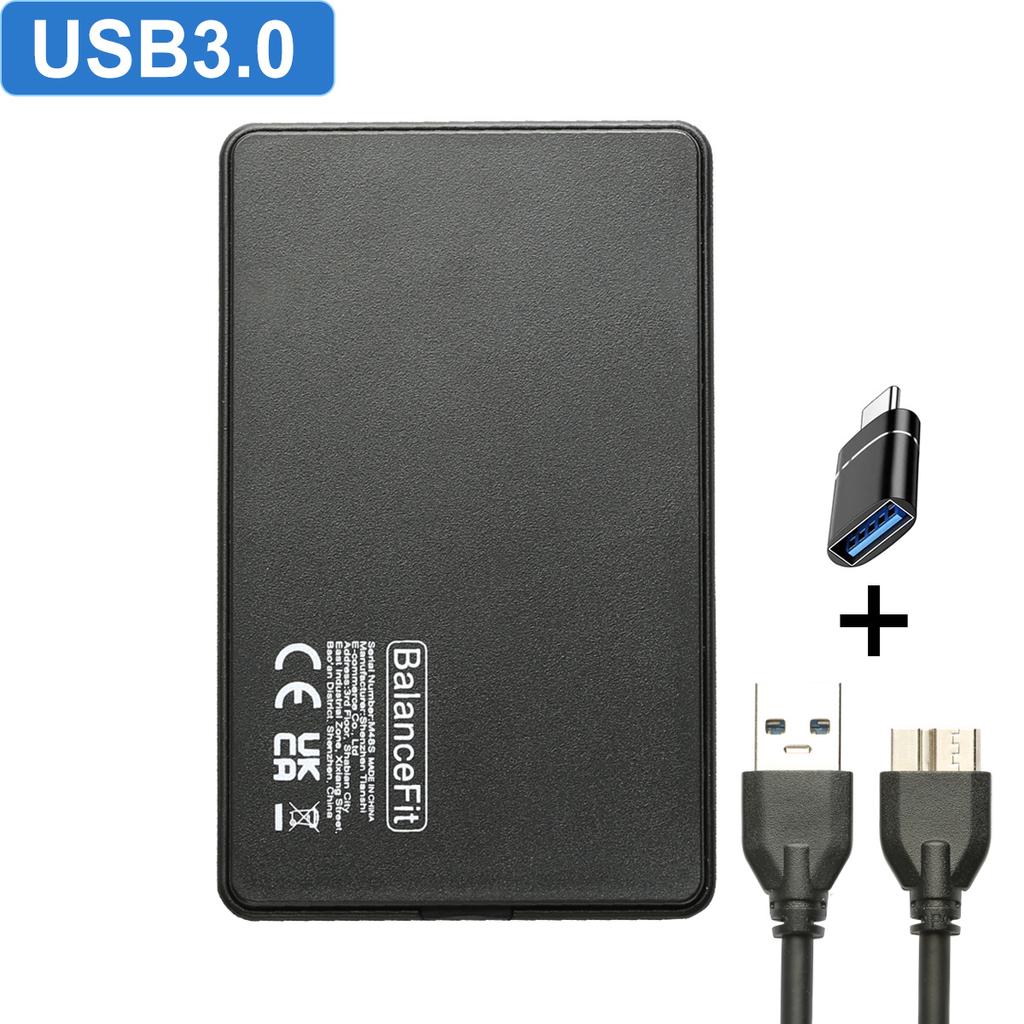 Xiaomi USB 3.0/USB3.1 HDD Case 2.5 inch SATA SSD External Hard Drive Enclosure with 5Gbps Transfer Speed Harddisk Boxs Tool-Free