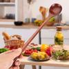 1PCS Kitchen Long Handle Wooden Spoon Soup Spoon Coffee Milk Stirring Spoon Honey Teaspoon Home Kitchen Tableware Accessories