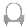 U-bolt + U-bolt Connector M6 X 43 (1 1/4") Set Steel Class 5.8 Galvanized