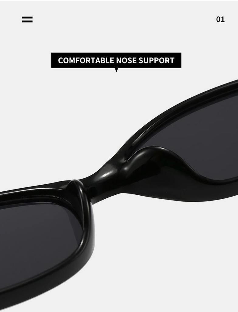 Brytyjskie Retro Owalne Małe Oprawki Okulary Przeciwsłoneczne - Modne Okulary Ochronne Przed Słońcem