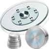 Aluminum Alloy Clay Bearing Multi Size Round Pottery Trimming Spinner Wheel Bearing Rotate Rotary Disc Bearing Pottery Art