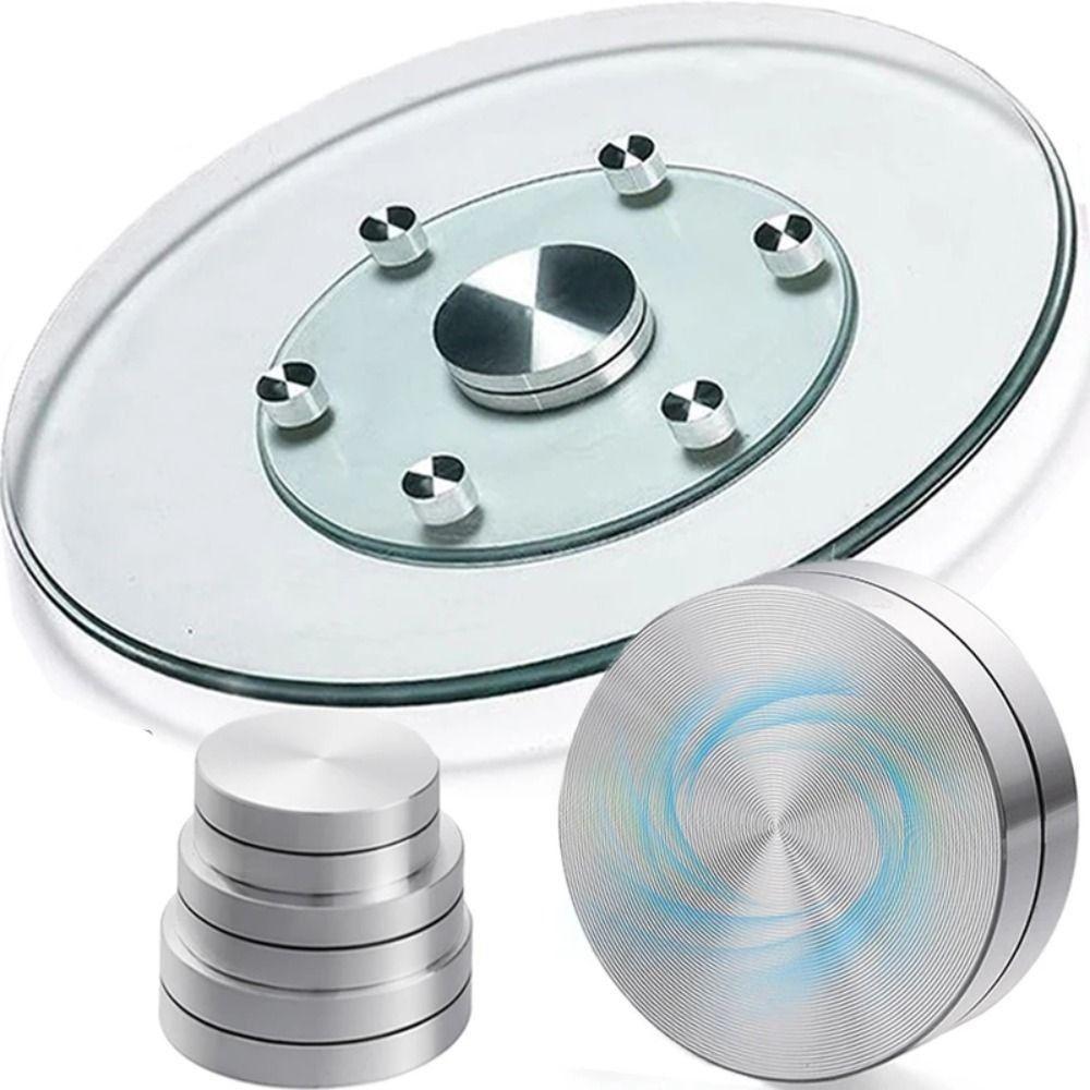 Aluminum Alloy Clay Bearing Multi Size Round Pottery Trimming Spinner Wheel Bearing Rotate Rotary Disc Bearing Pottery Art