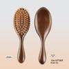 Sandelholz Meridian Massage Luftkissen Kamm Geschenkset - Massivholz Frisierkamm Souvenir