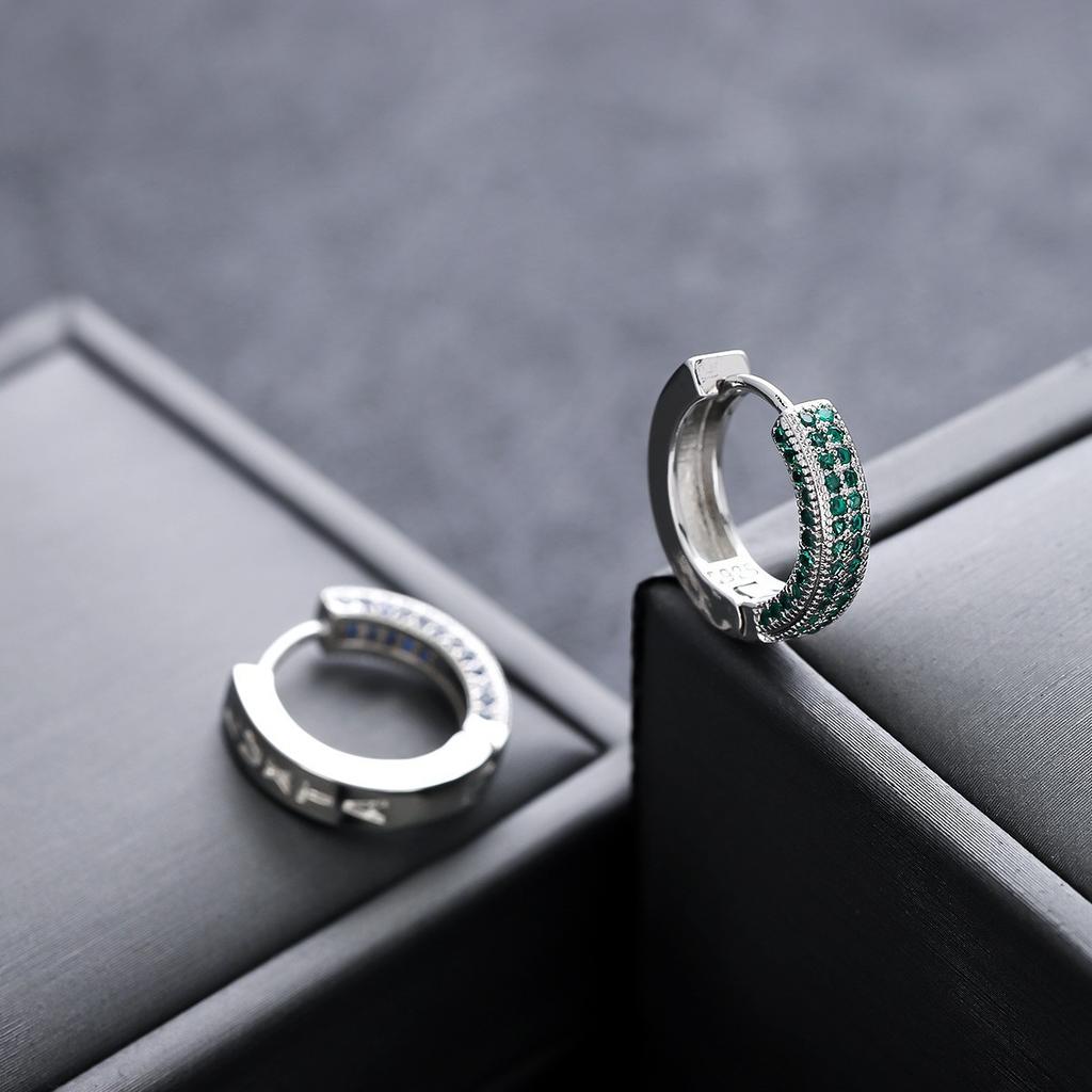 Stud Earrings Men's Trendy Ear Buckles Personalized Versatile Earrings Women's High-end Jewelry Accessories Earrings