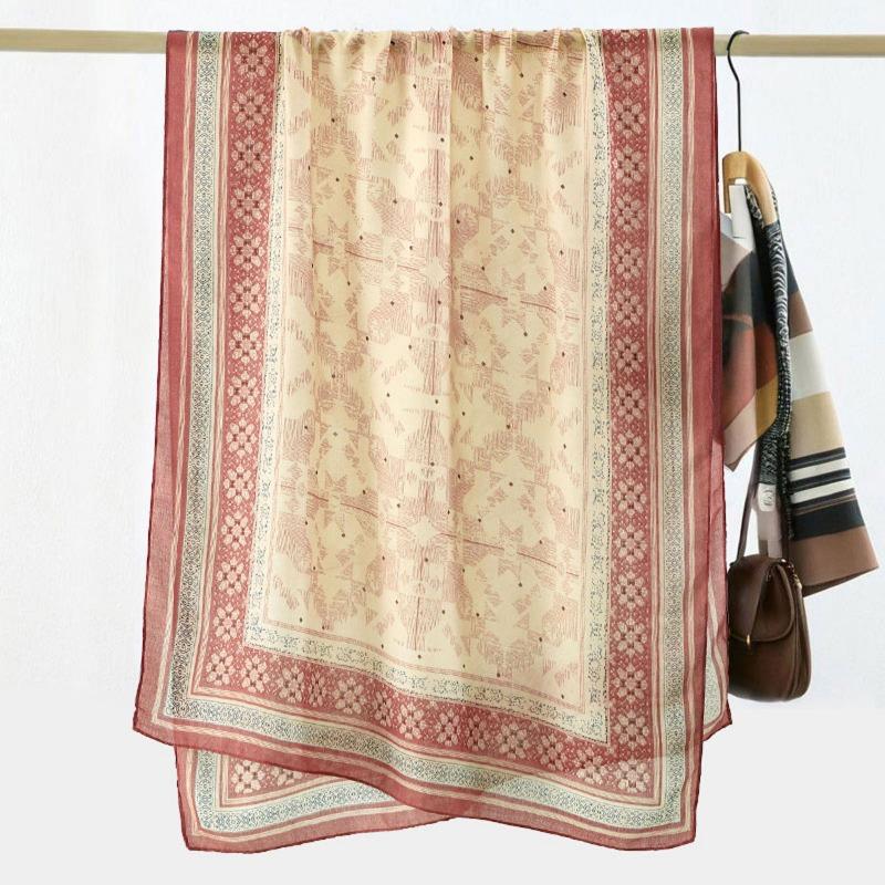 

Весенне-летнее бестселлер новое хлопково-льняное на ощупь длинное полотенце большого размера длинное полотенце популярная простая шаль