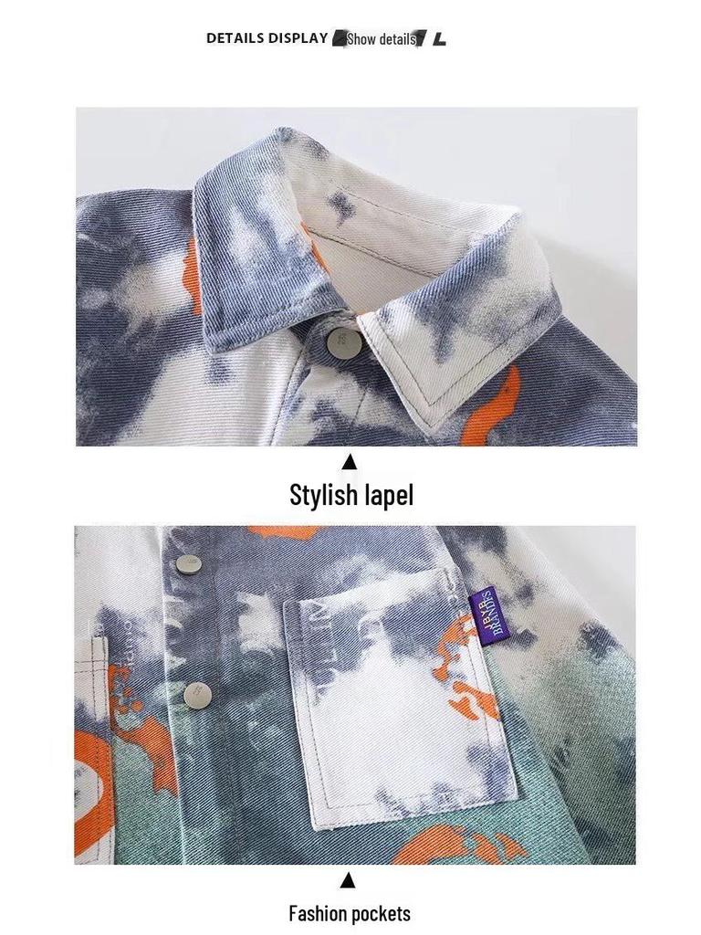 Jungen 2025 Trendige Herbst Baseballjacke - Streetstyle Mode für große Kinder