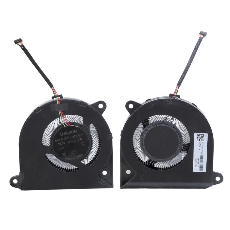 CPU Fan Laptop Cooling Fan DC5V 2.5W 6Pin CPU Coolers For 24-CR 27-CR N44953-001 Laptop Heatsink Part