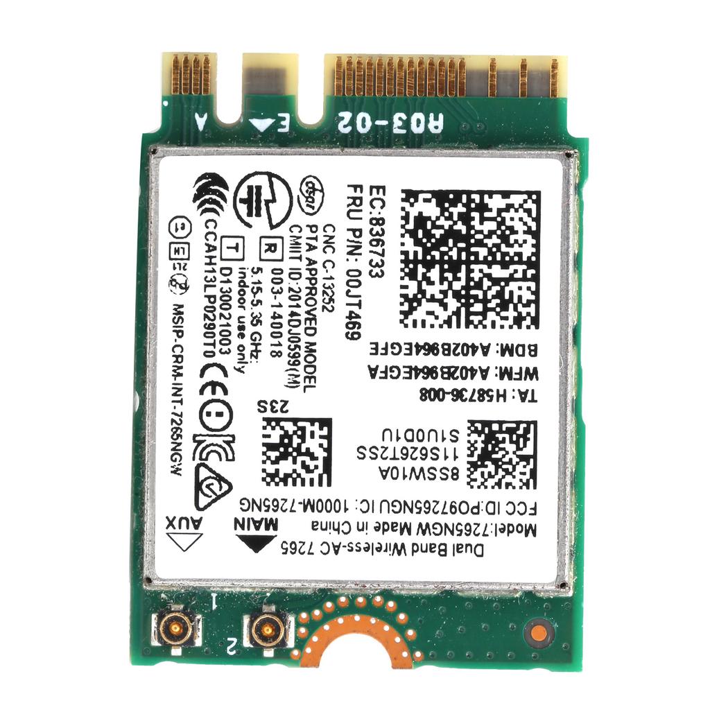 Wireless Network Card DualBand Bluetooth Wifi Module for Lenovo ThinkPad X250 T450 T550