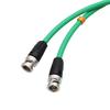 HT 12G 4K Raw SDI Coaxial Video Cable BNC to BNC Canare LV-61S 75 Ohm Flexible Shielded 10M Green for Camera Monitor