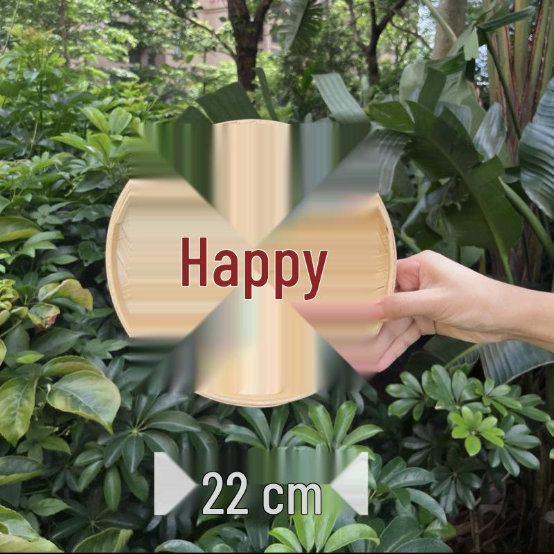 Chinese Double Happiness Wedding Bamboo Basket Decoration