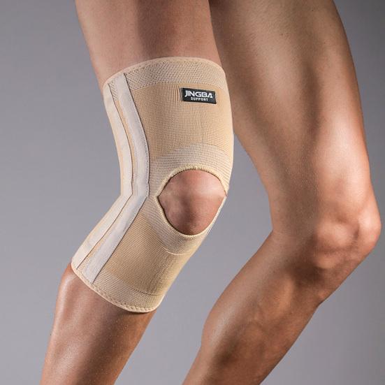 1Pc Knee Brace Soft Breathable Nylon Elastic Stretch Knee Compression Sleeve for Sport