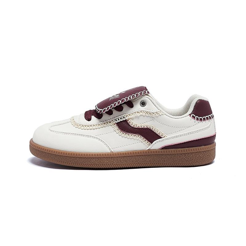 Augustine flip cover German training shoes women's 2025 new summer casual flat Forrest Gump board shoes sports white shoes