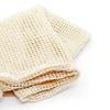 Cotton Mesh Storage Bag with Drawstring Breathable Hollow Design Extends Freshness Reusable Eco-Friendly Supermarket Travel Bag