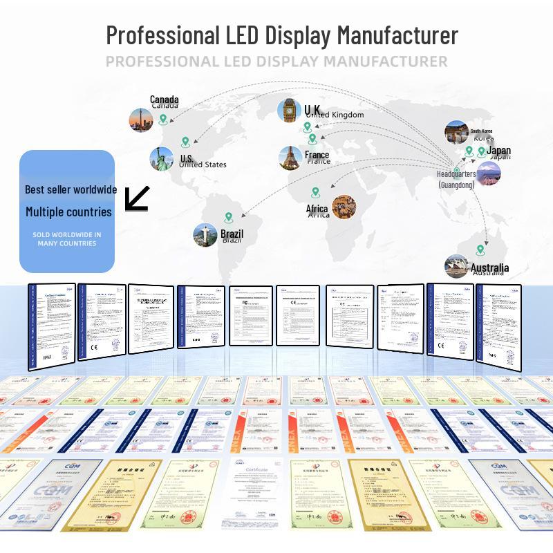 Innen-/Außen-Vollfarb-LED-Mietdisplay P1.95, P2.6, P2.9, P3.91