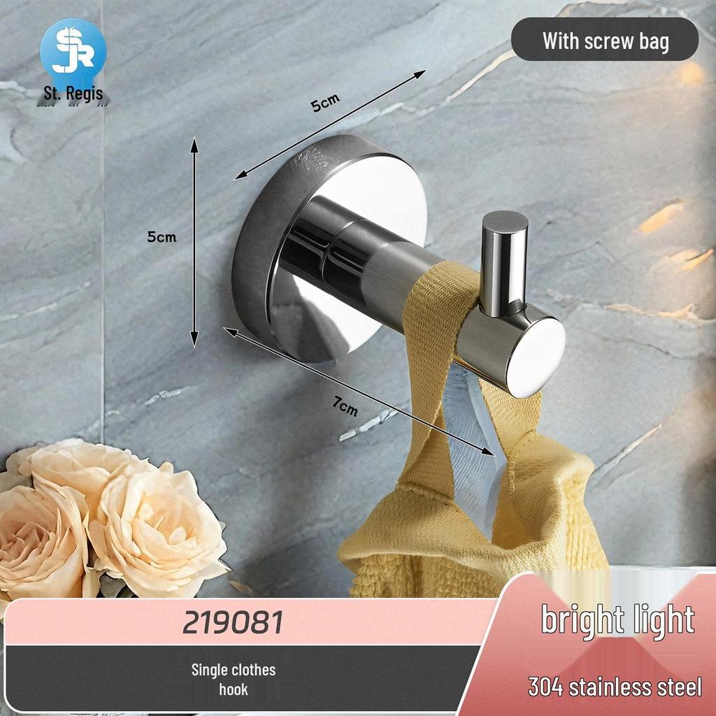 304 Stainless Steel Towel Bar Bathroom and Kitchen Hardware Kit