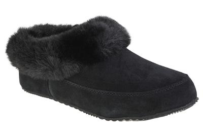 Go Coffee Run, Womens Black Slippers