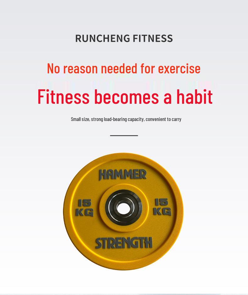 CPU Competition Weight Plates for Home Gym Strength Training Fitness Exercise
