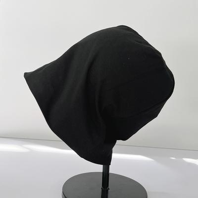 Solid Color Pullover Hat, Warm And Versatile, Small Face, Air Conditioner, Large Head Circumference, Simple Hat, Stacked Hat, Windproof