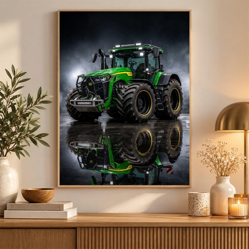 John Deere Diamond Painting Kit 5D Full Drill DIY Diamond Mosaic Wall Art Home Decor