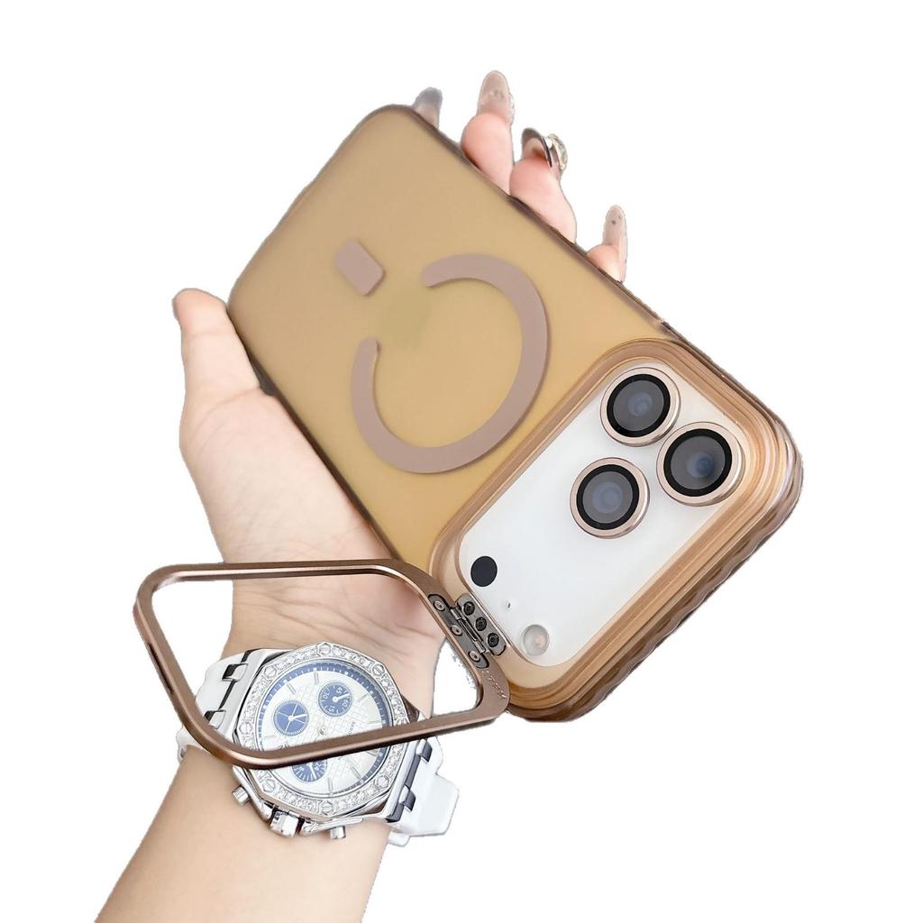 Apple Laser Magnetische Hülle: Kompatibel mit iPhone 17 Pro Max, 16 Linsenaufkleber, Ständer 15, Hautgefühl 14, Schutzhülle 13.