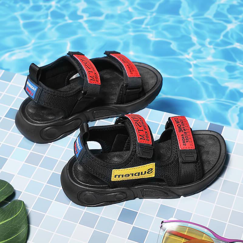 2025 Summer Boys' Quick-Dry Open-Toe Sandals for Elementary Students