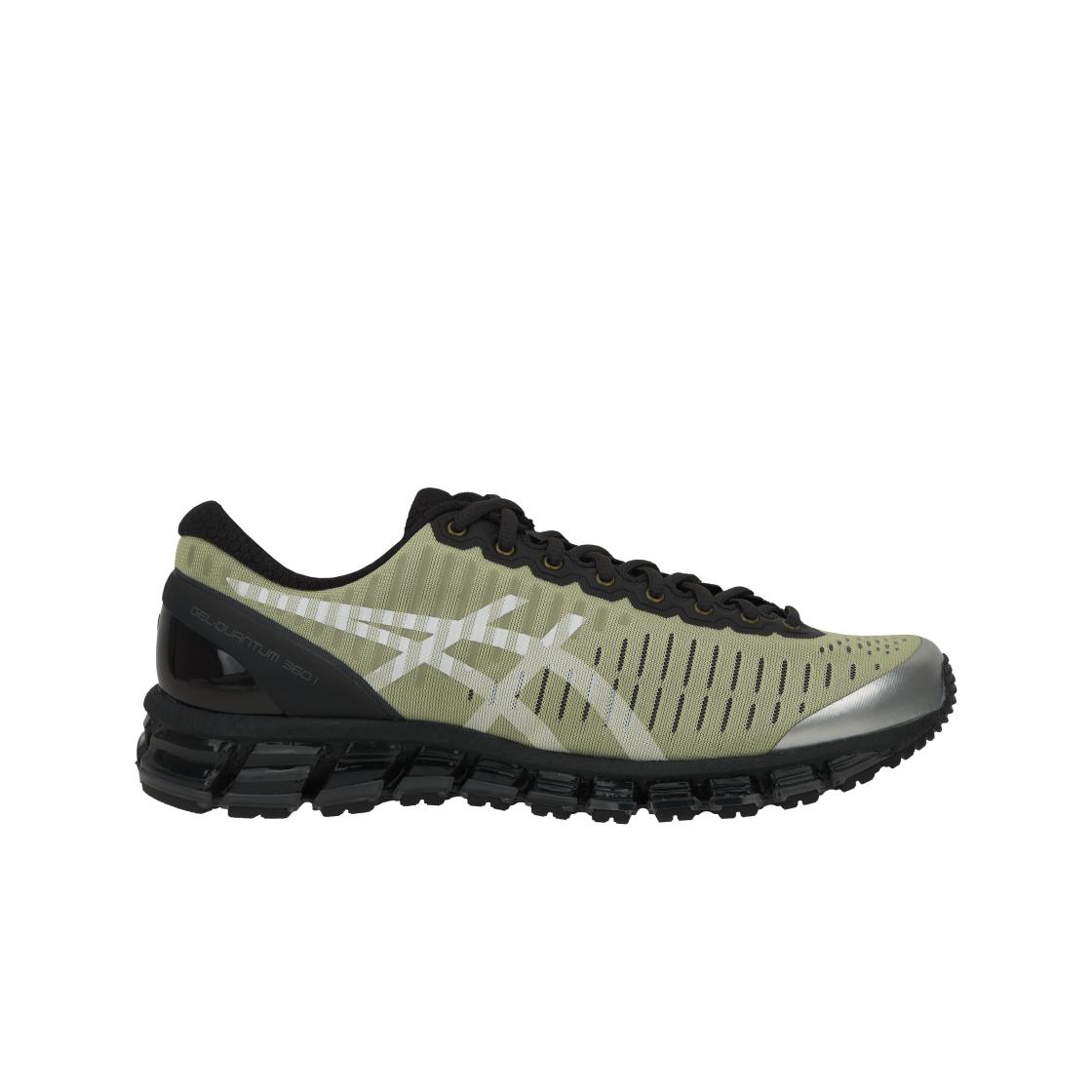 

Above The Clouds x ASICS Gel Quantum 360 Черные мужские кроссовки Мягко-желтые 1203A823-751 42.5