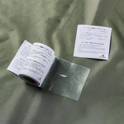Transparenter TPU-Reparaturflicken, Zeltreparaturband, Leckreparaturflicken, wasserdichter Reparaturflicken