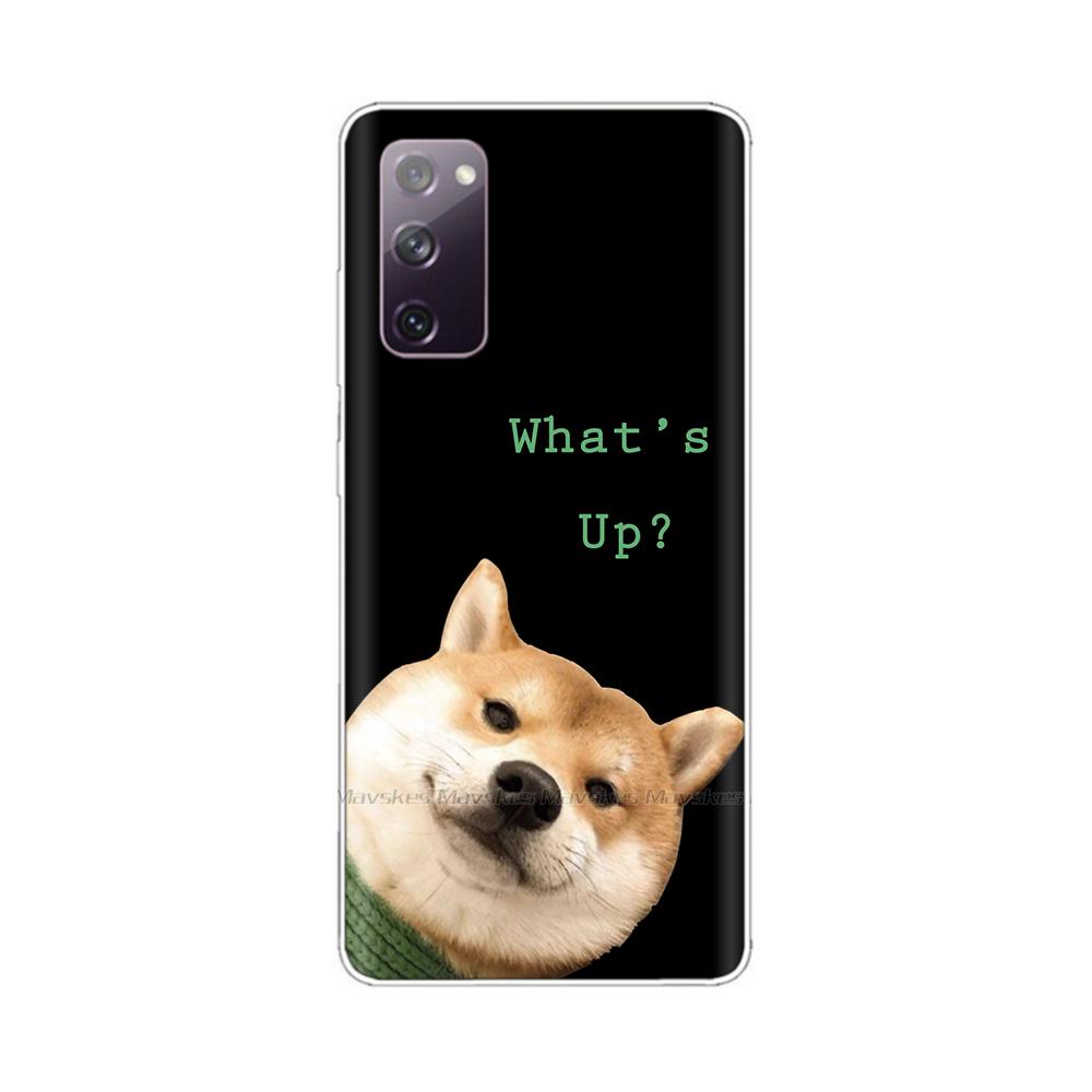 Shockproof Case for Samsung Galaxy S20 FE / S21 FE Soft Clear TPU Silicone Phone Cases for Samsung Galaxy S20 FE Back Cover Capa